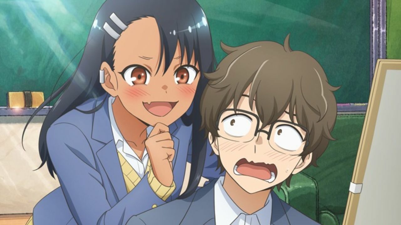 Cover der zweiten Staffel von „Don't Toy With Me, Miss Nagatoro“ zur Premiere Anfang 2