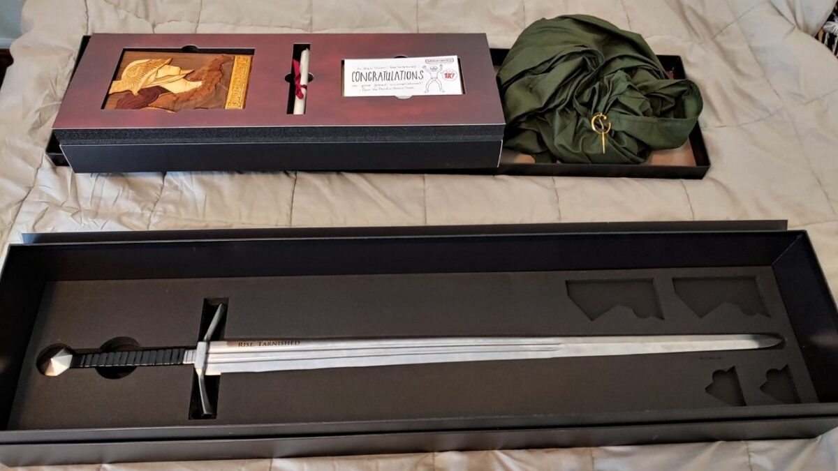 Elden Ring Legend ‘Let Me Solo Her’ Has Been Honored With a Real Sword