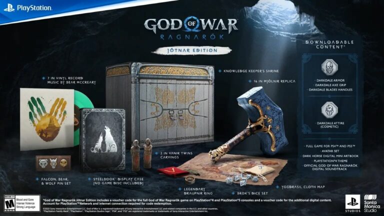 Hier ist eine Tour durch God of War: Ragnarok Collector's und Jötnar Editions