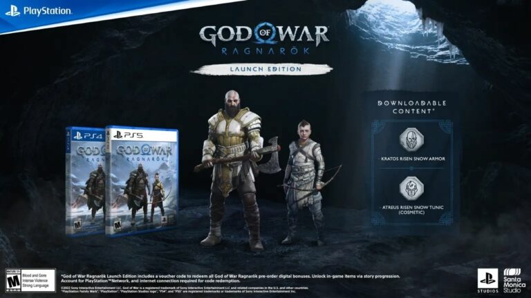 Aquí hay un recorrido por God of War: Ragnarok Collector's Edition y Jötnar Edition