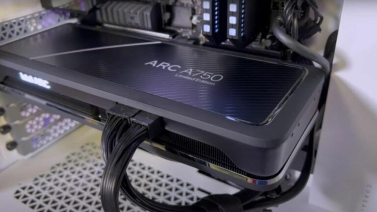 Intel Arc A770 To Come With 16 GB Memory, While The A750 Will Feature 8 GB 