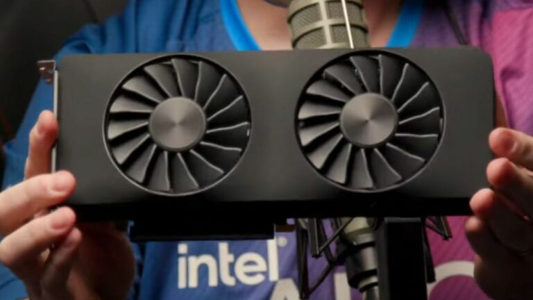 Intel Reps Recently Unveiled The Arc A770 Limited Edition Desktop GPU