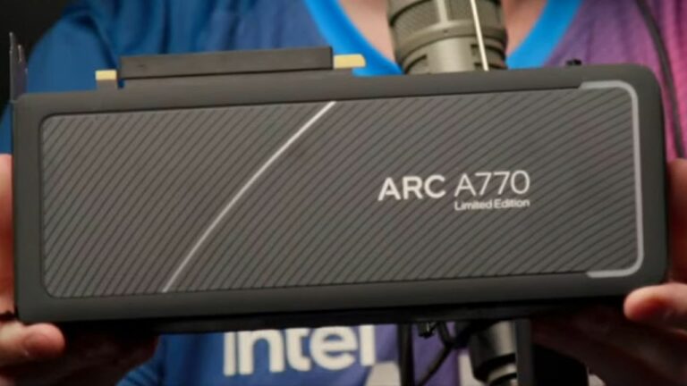 Intel Arc A770 To Come With 16 GB Memory, While The A750 Will Feature 8 GB 