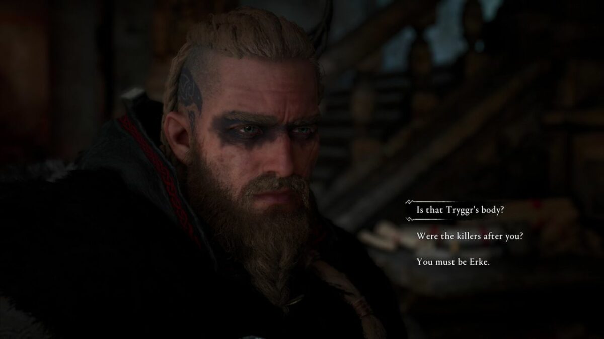 Investigate Tryggr's murder - AC Valhalla Walls & Shadows Guide