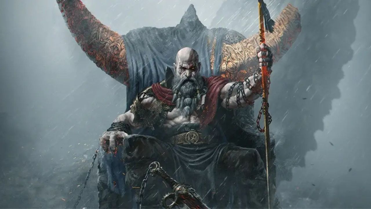 Der letzte Jotunn-Schrein enthüllte Kratos als den Helden von Jotunns im Ragnarok-Cover