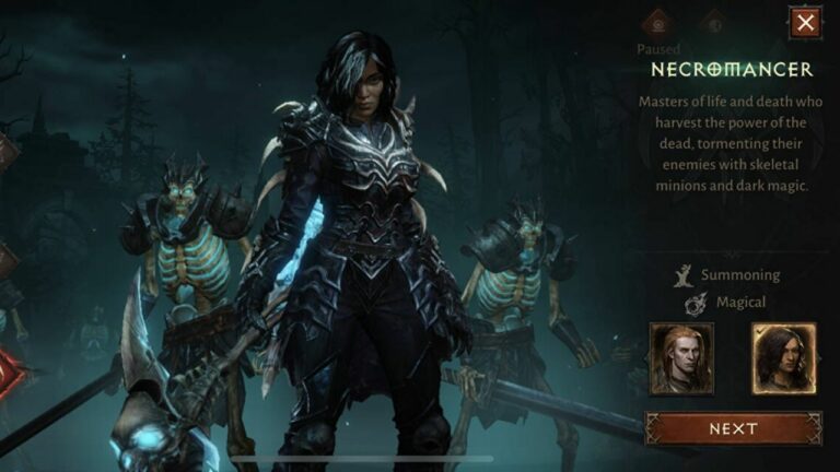 Ranking the Best Classes for Playing Solo in Diablo Immortal 