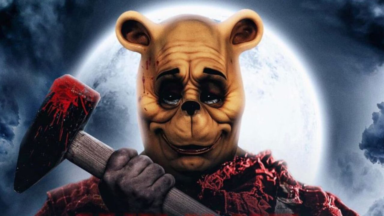 Das neue Winnie the Pooh: Blood and Honey-Poster interpretiert das Cover von „Our Childhood“ neu