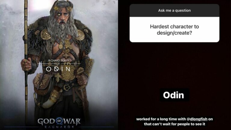 God Of War Art Director Says Odin Was The Hardest Character To Design