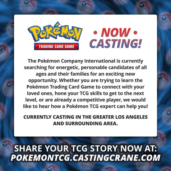 The Pokémon Company lanza un casting para un nuevo espectáculo sin guión