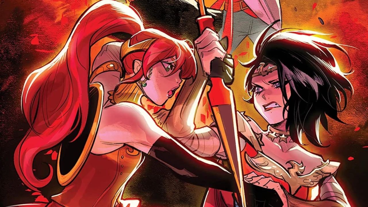 First-Look Logo of  Justice League and RWBY Crossover Movie Released cover