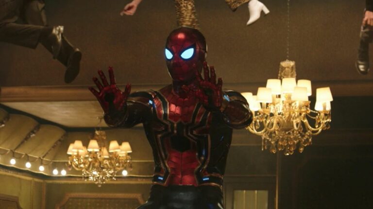 Far From Home’s Credits’ Practical Effects Used in Spiderman Exhibit