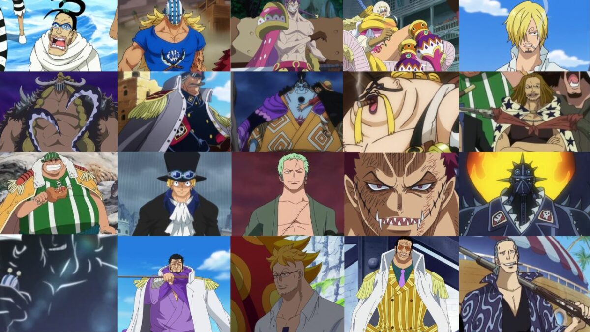 Top 20 comandantes mais fortes em One Piece, classificados!