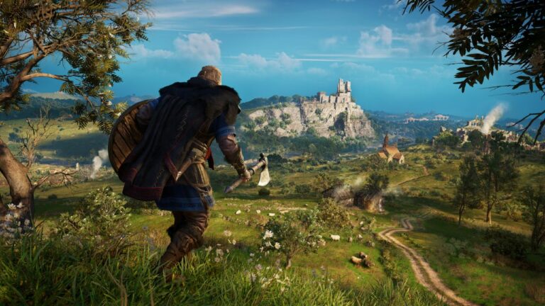 In which year do the events of Assassin’s Creed Valhalla take place? 