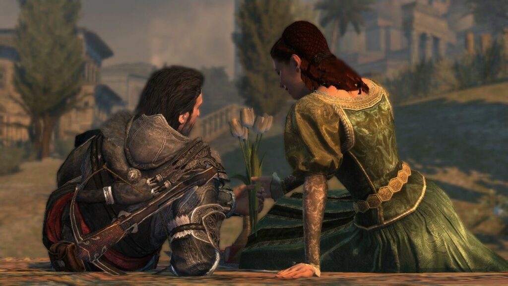 Who did Ezio marry and have a kid with in Assassin’s Creed?