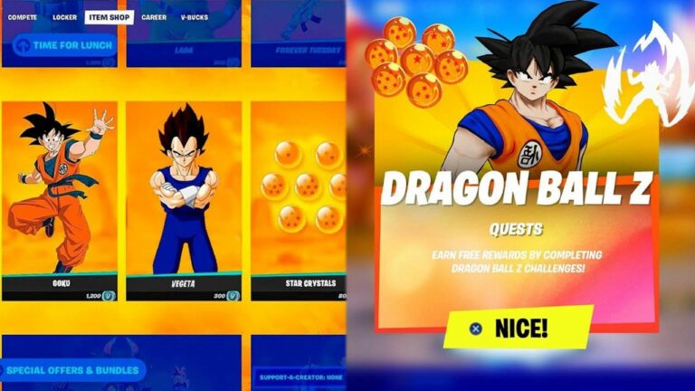 Fortnite’s Dragon Ball Cross-Over Announcement Tweet is Now Its Most Liked Ever