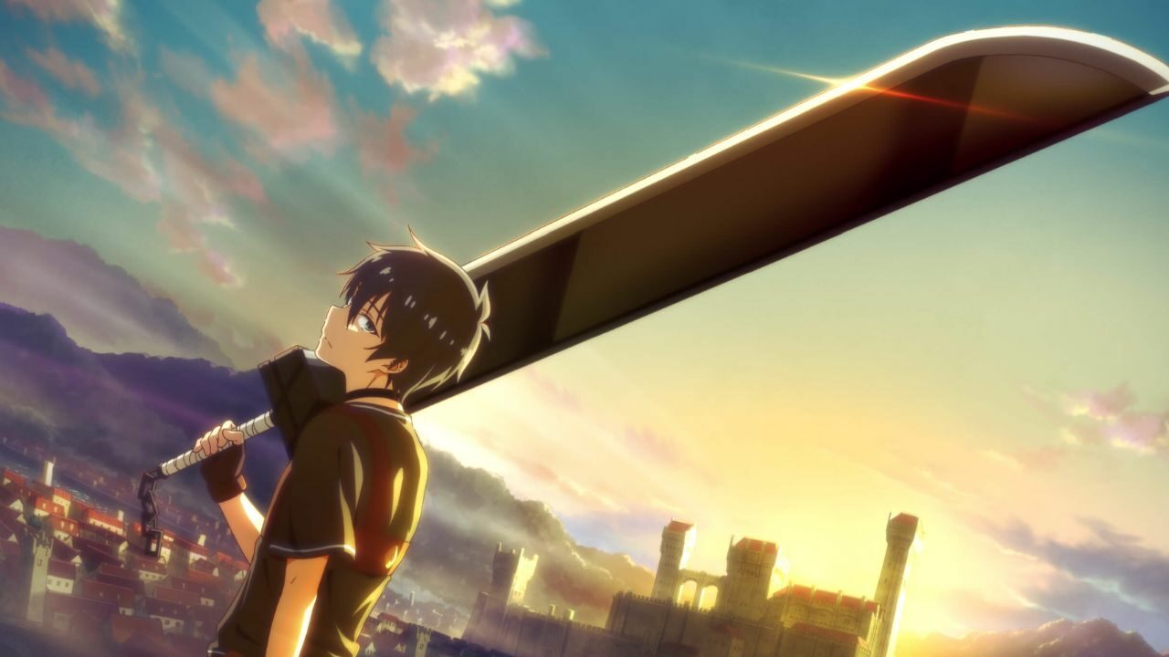 Key Visual for ‘Isekai Shoukan’ Shows the MC With Sword Kuromaru cover