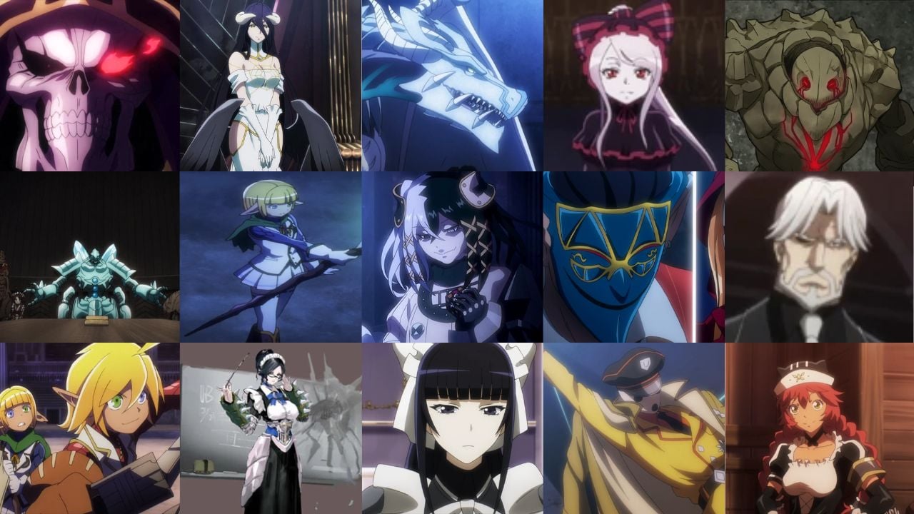 Nome » Albedo Anime » Overlord - Personagens fofos de Animes