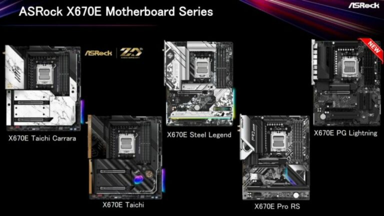 MSI revelou lançamento de placas-mãe X670 premium em meados de setembro