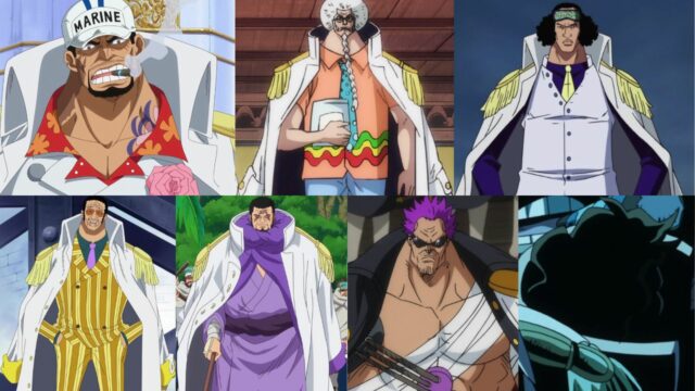 One Piece: Almirante vs. Comandante – Explicação da escala de poder!