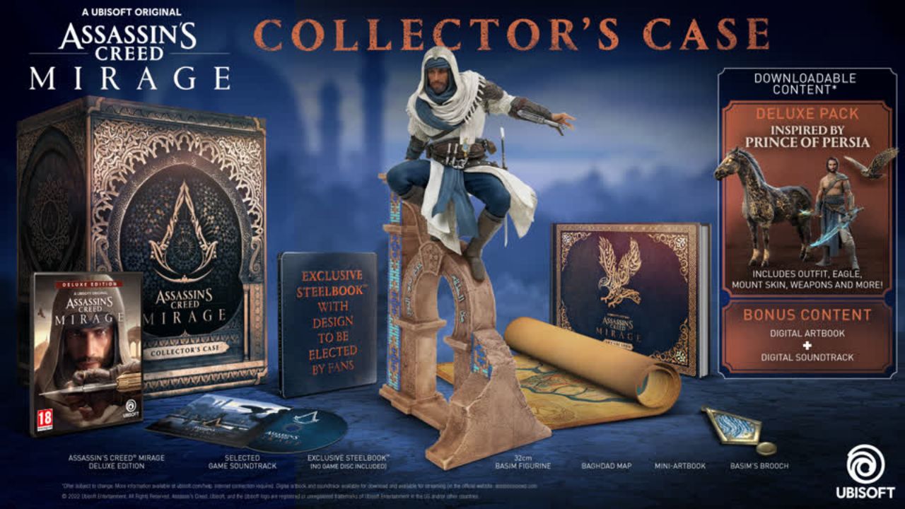 Text on Assassin’s Creed Mirage Statue References Old Franchise Motto