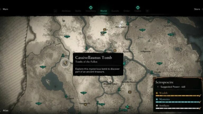 All Tomb Artifacts Location Guide—Assassin's Creed Valhalla 