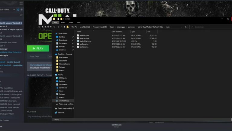 Fix Modern Warfare 2 Beta Stuck in ‘Checking for Update’ Error on PC 