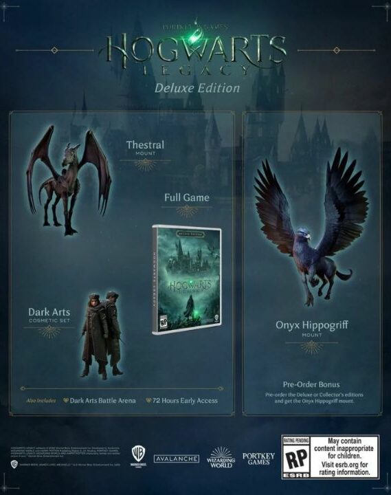 Análise das edições Legacy de Hogwarts – Standard, Deluxe e Collector's