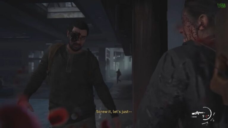 Is Tommy the sniper trying to kill Abby & Manny in The Last of Us 2?  