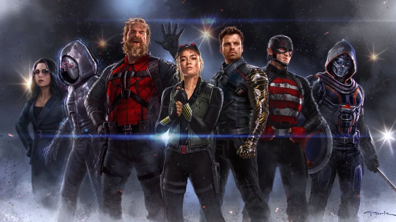 Marvel kündigt die Antihelden-Besetzung von Thunderbolts auf dem Cover der D23 Expo '22 an