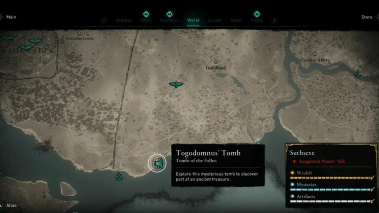 Guia de localização de todos os artefatos da tumba – Assassin’s Creed Valhalla