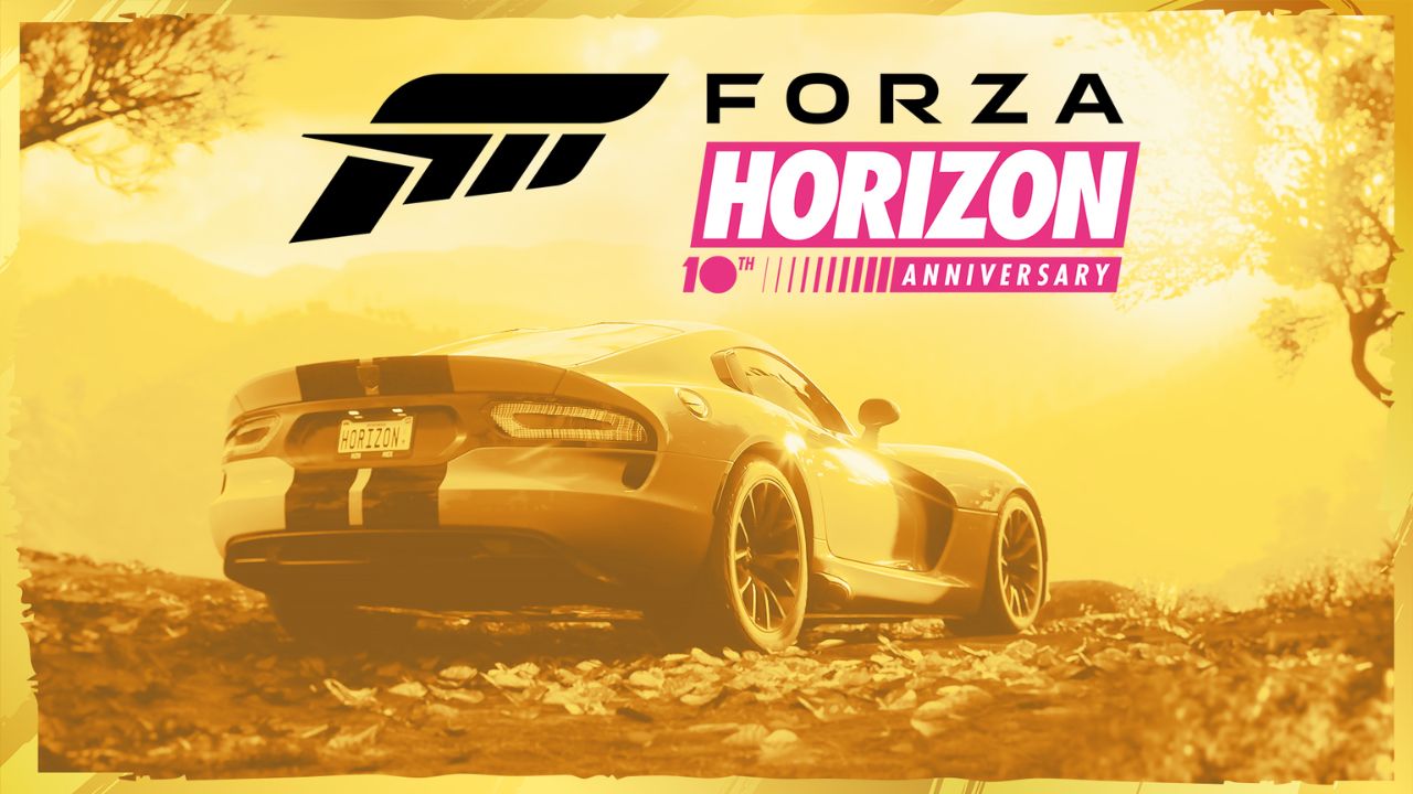 Anunciada atualização de aniversário de 5 anos do Forza Horizon 10 com capa de detalhes