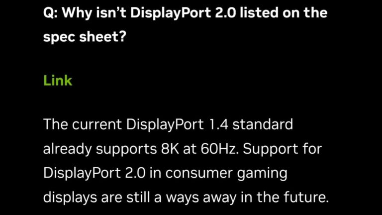 AMD Navi 31 GPUは次期DisplayPort 2.1をサポートすると噂されています