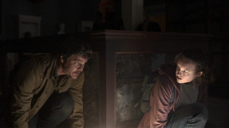 Joel and Ellie in The Last of Us TV Series