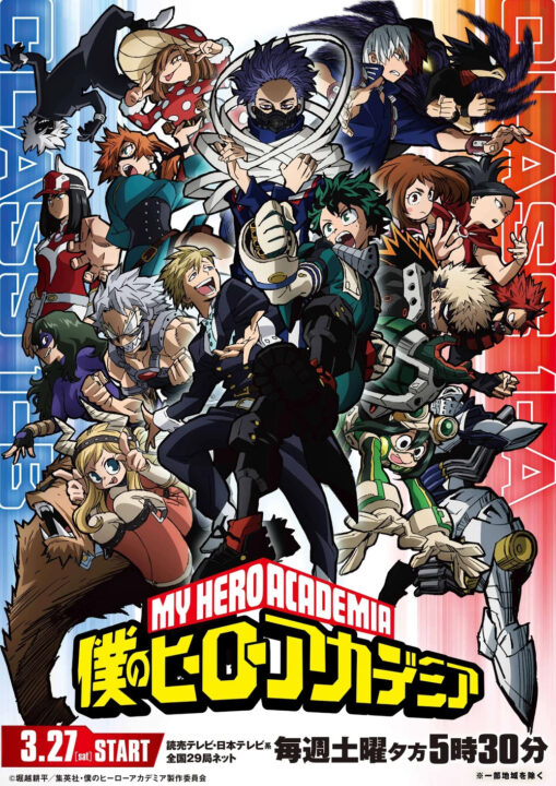 Resumen completo de la temporada 1-5 de My Hero Academia