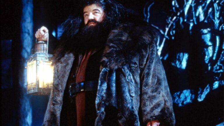 Momentos que nos enamoraron del Hagrid de Robbie Coltrane.