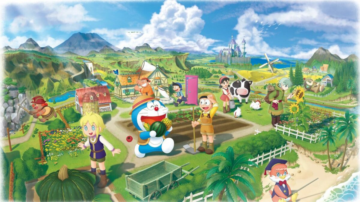 Live the Farm Life with the New 'Doraemon' Game this November