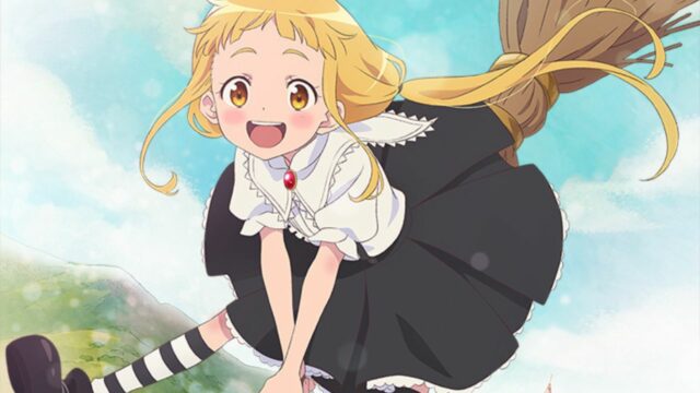 Check Out the First Key Visual for 'The Klutzy Witch' Anime Film