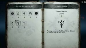 God of War Ragnarok: una guía para encontrar todas las chispas del caos