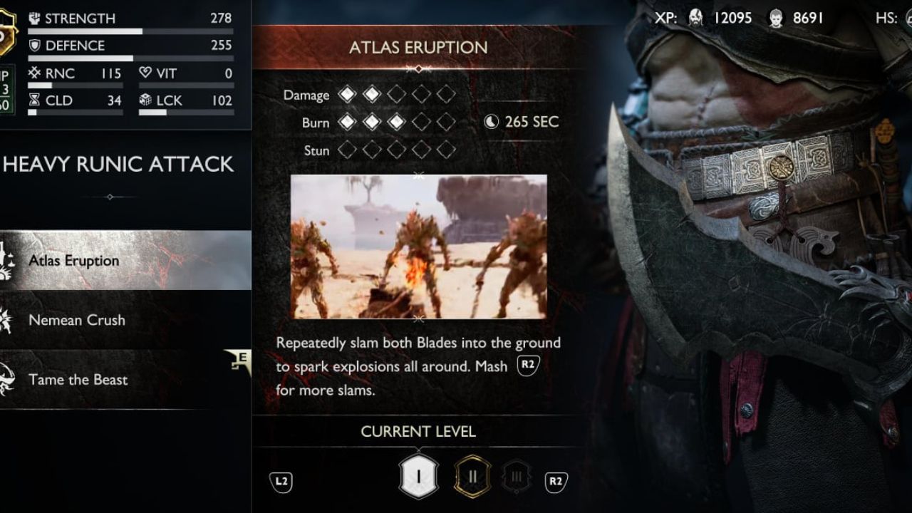 Where to find all Heavy Runic Attacks in God of War Ragnarok?