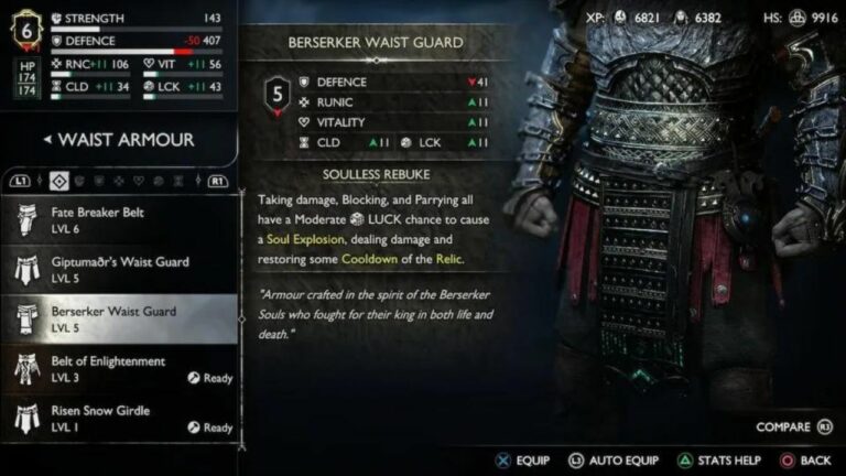 How to Obtain the Berserker Armor Set in God of War Ragnarok