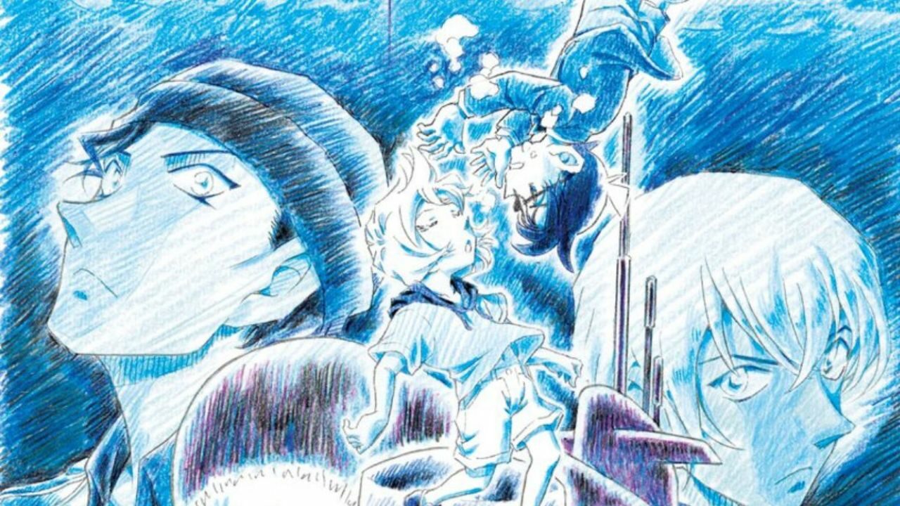 Detective Conans 26. Anime-Filmset für ein Cover zur April-Veröffentlichung