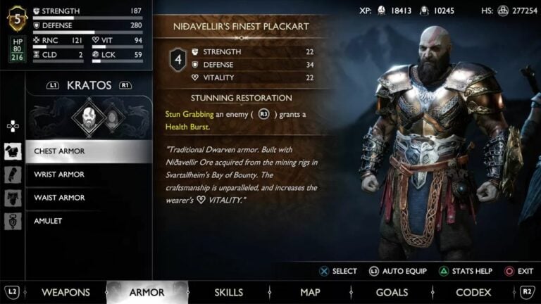 Best armor sets in God of War Ragnarok for different builds