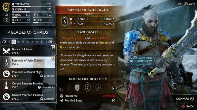 Best attachments for Blades of Chaos, God of War Ragnarok