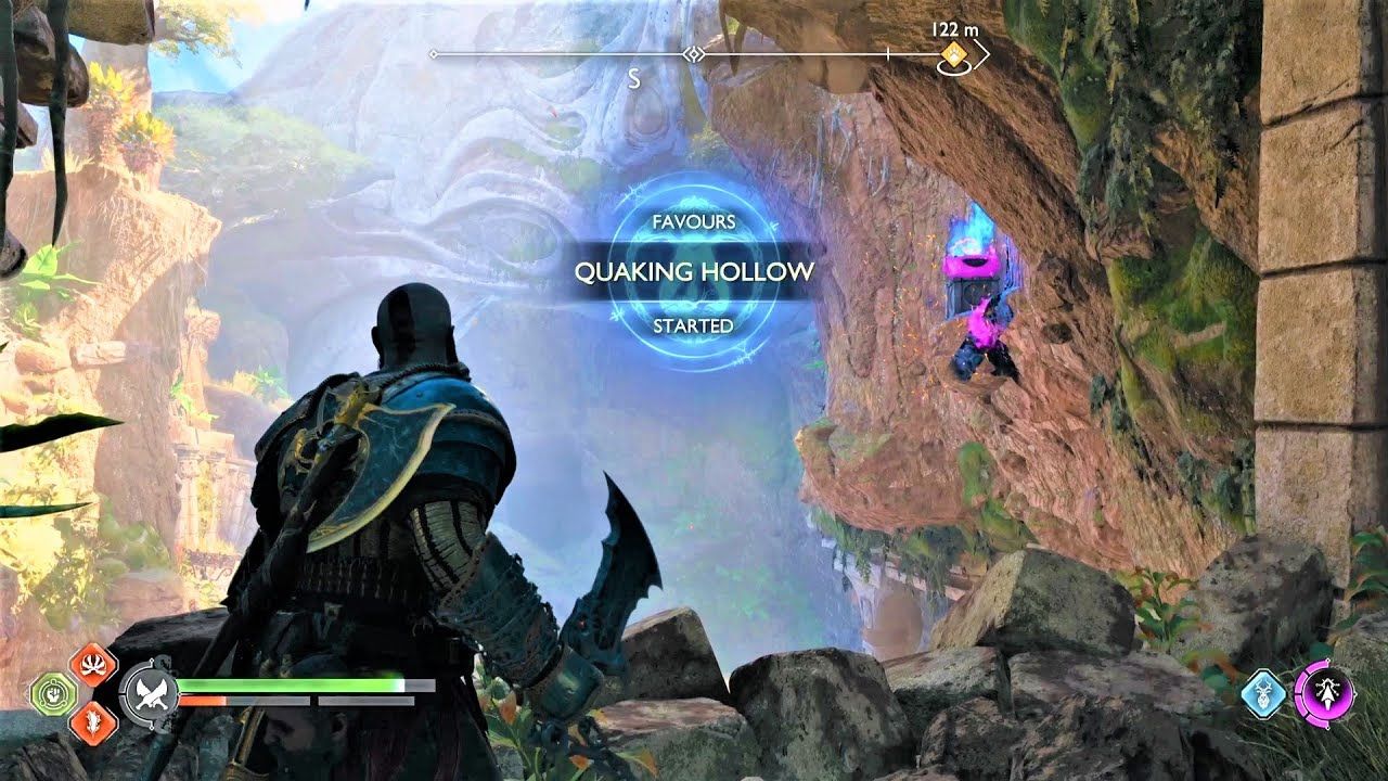 Passo a passo de Quaking Hollow – Guia Full Favor – capa de God of War Ragnarok