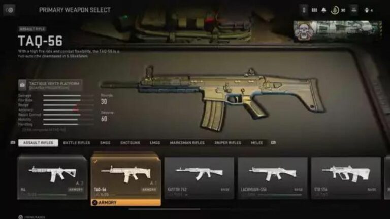 The Best TAQ 56 Loadout, Perks, and Equipment | COD: Modern Warfare 2