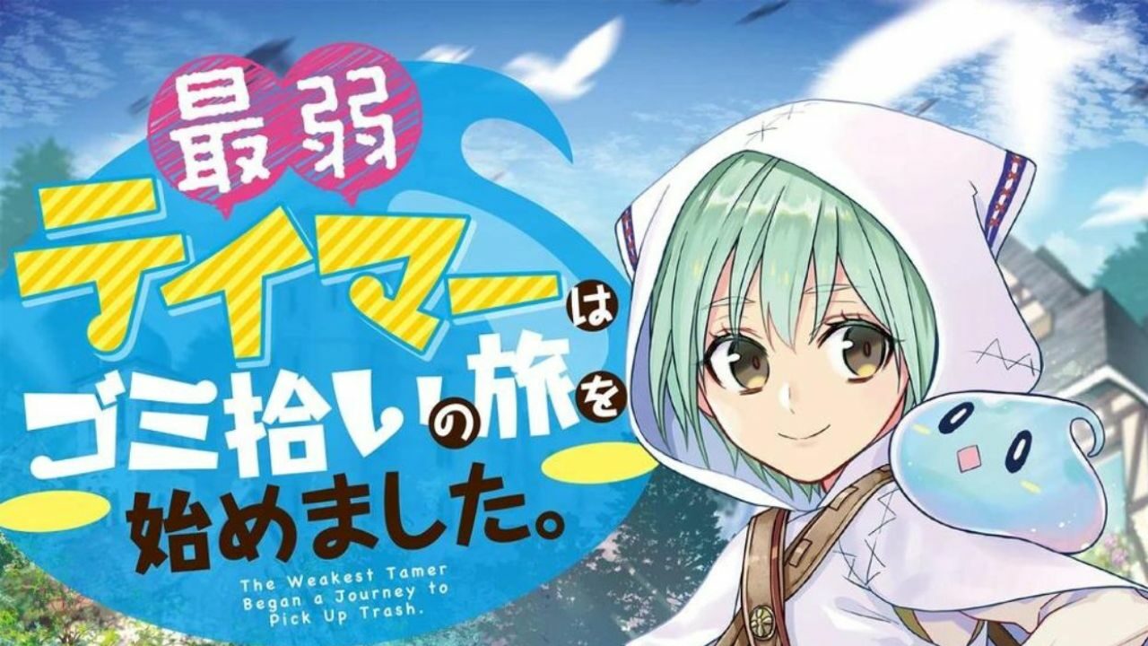 Cover der Anime-Serie „Der schwächste Zähmer begann eine Reise, um Müll einzusammeln“ angekündigt