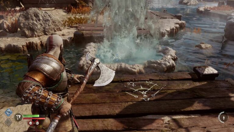 God of War Ragnarok: Aurvangar Wetlands Svartalfheim Nornir-Truhen – Standort und Lösung