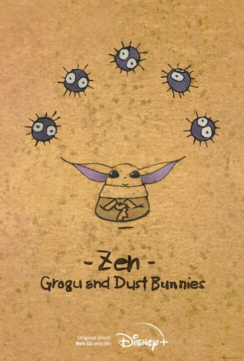 Ghibli Animates Star Wars Short 'Zen - Grogu and Dust Bunnies'