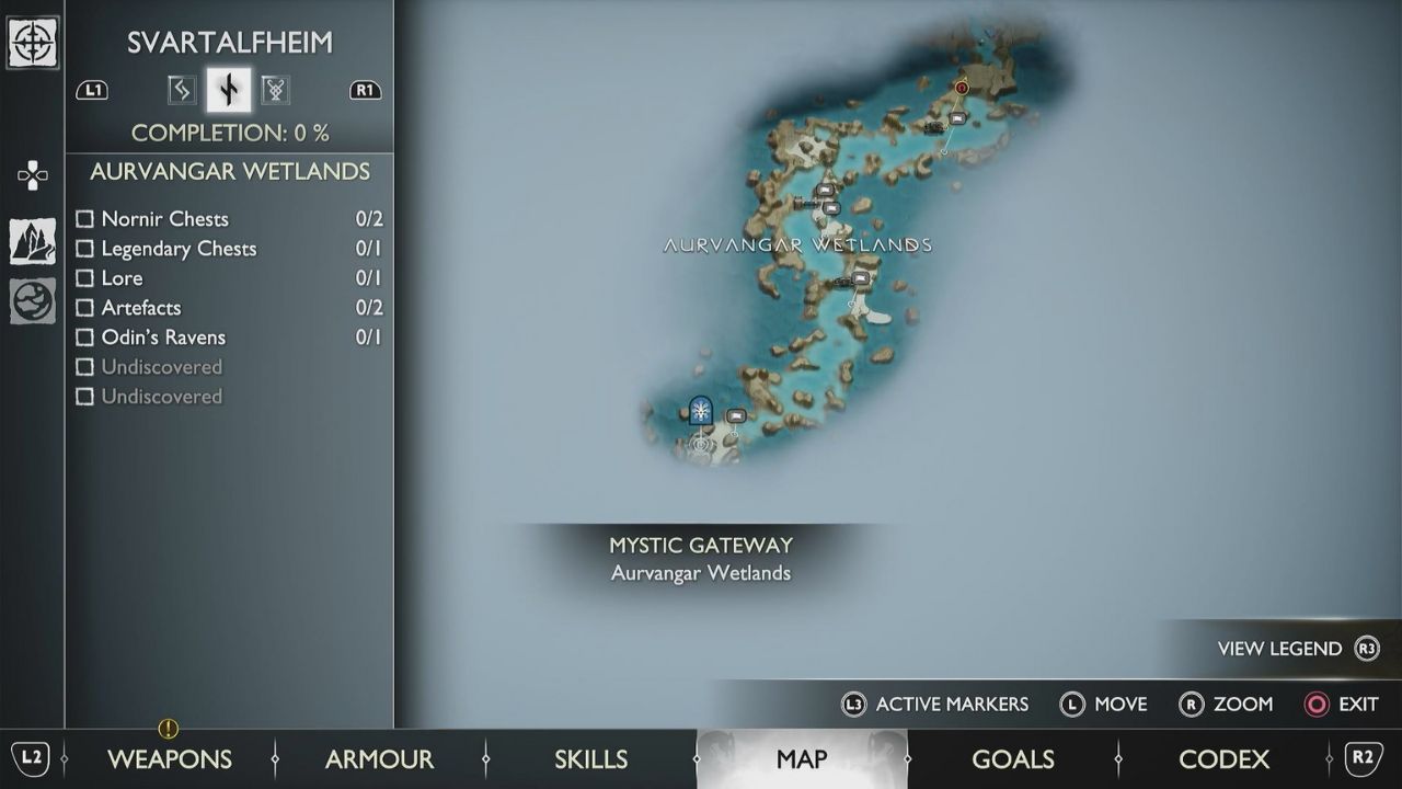 God of War Ragnarok: River Gate Puzzle in Aurvangar Wetlands Guide cover