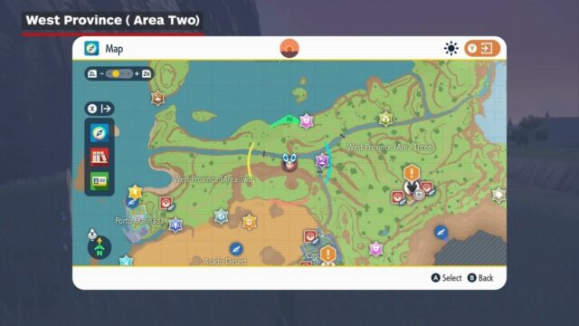 Passo a passo das localizações das Estacas Pokémon Scarlet e Violet